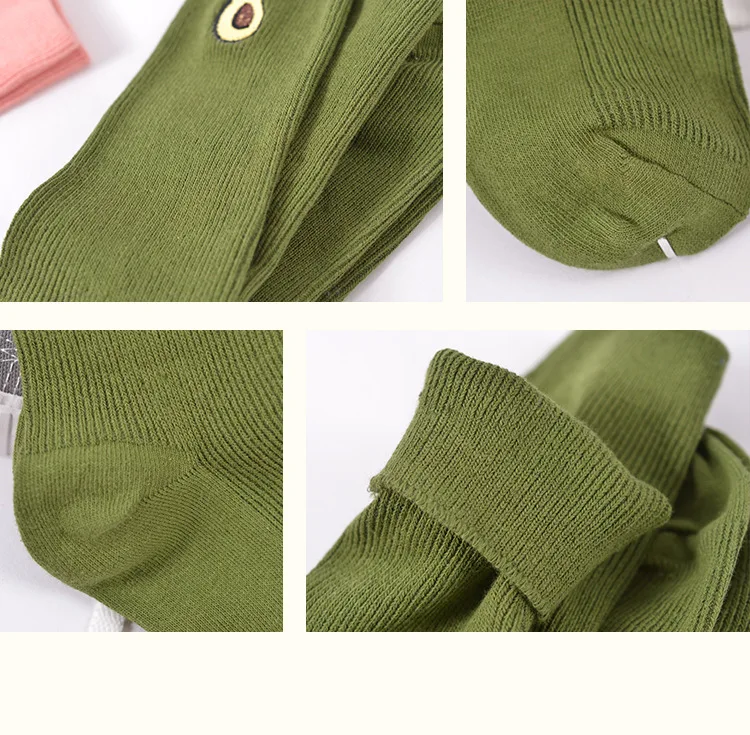 Женские Оригинальные женские корейские милые Мультяшные носки с принтом фруктов