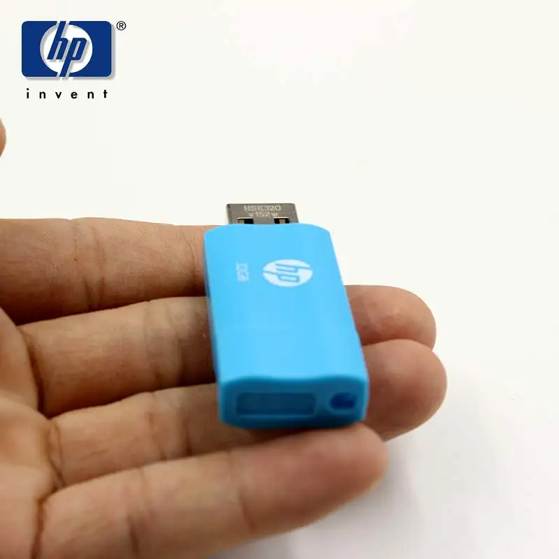 Hp USB флеш накопитель 32 ГБ V152W ручной карта памяти флешка мини usb синий cle память u