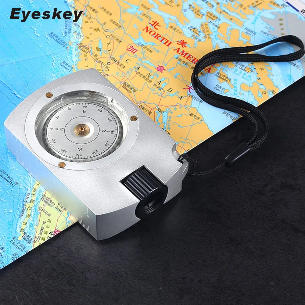 

Многофункциональный Профессиональный компас Eyeskey для выживания, Кемпинговый походный компас, цифровой компас для измерения карты, калькул...