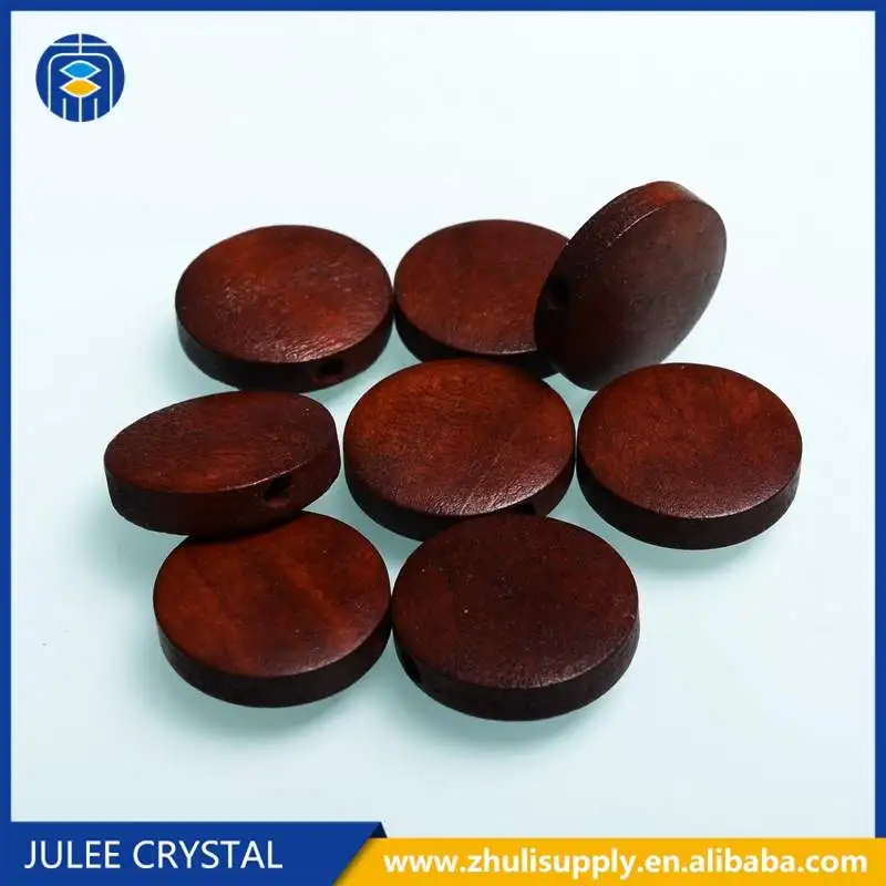 WR-003 JuleeCrystal бусины 15 мм круглые яркие деревянные бусины детская ручная головоломка Круглые бусины для детей игрушки ювелирные изделия DIY - Цвет: WR-003