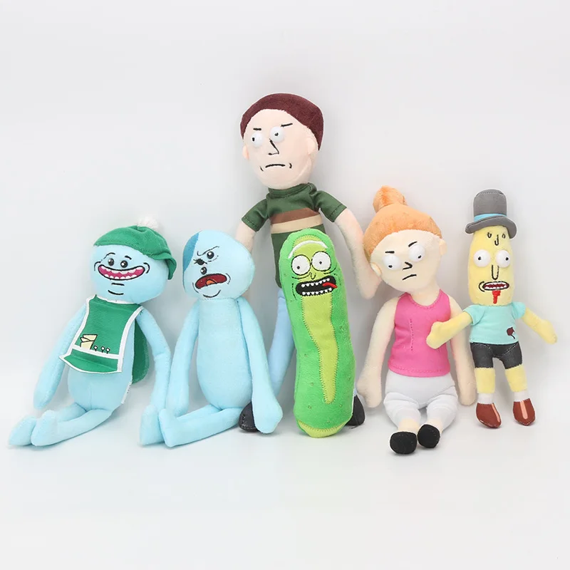 Плюшевая кукла Meeseeks 20 30 см пеноформенная грустная мистер пуппи пуш маринованный