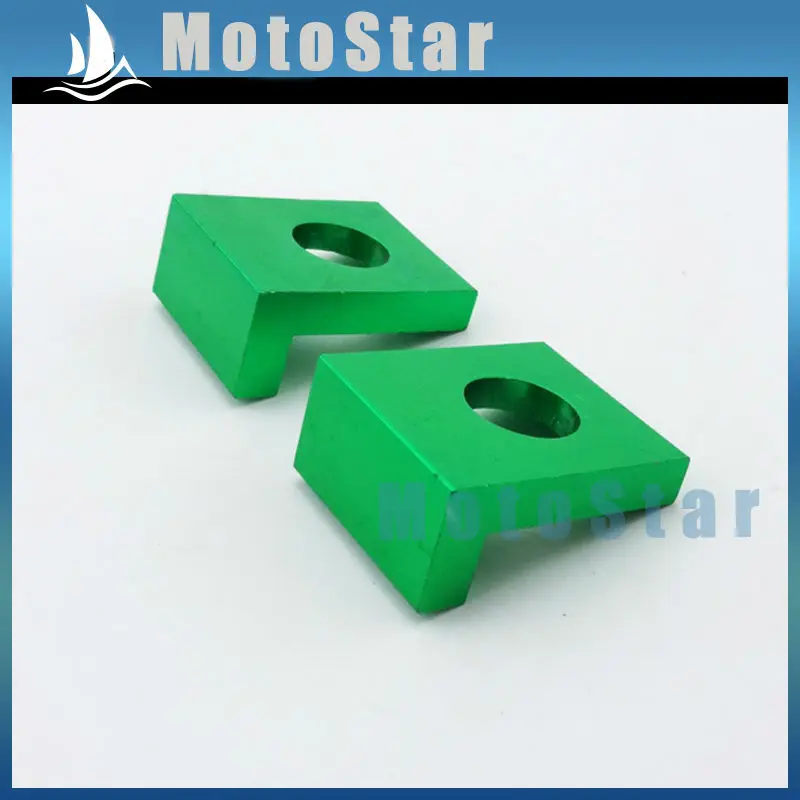 15 мм Цепной регулятор натяжитель зеленый Алекс блок для китайского питбайка XR50