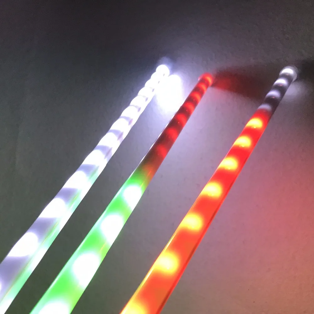 16 мм молочный DC12V адресуемый 1 м 3D WS2812B RGB лампа трубка Метеор; 64 шт. WS2812B светодиодов/32 пикселей; с 4 ядрами 13,5 мм Штекерный разъем