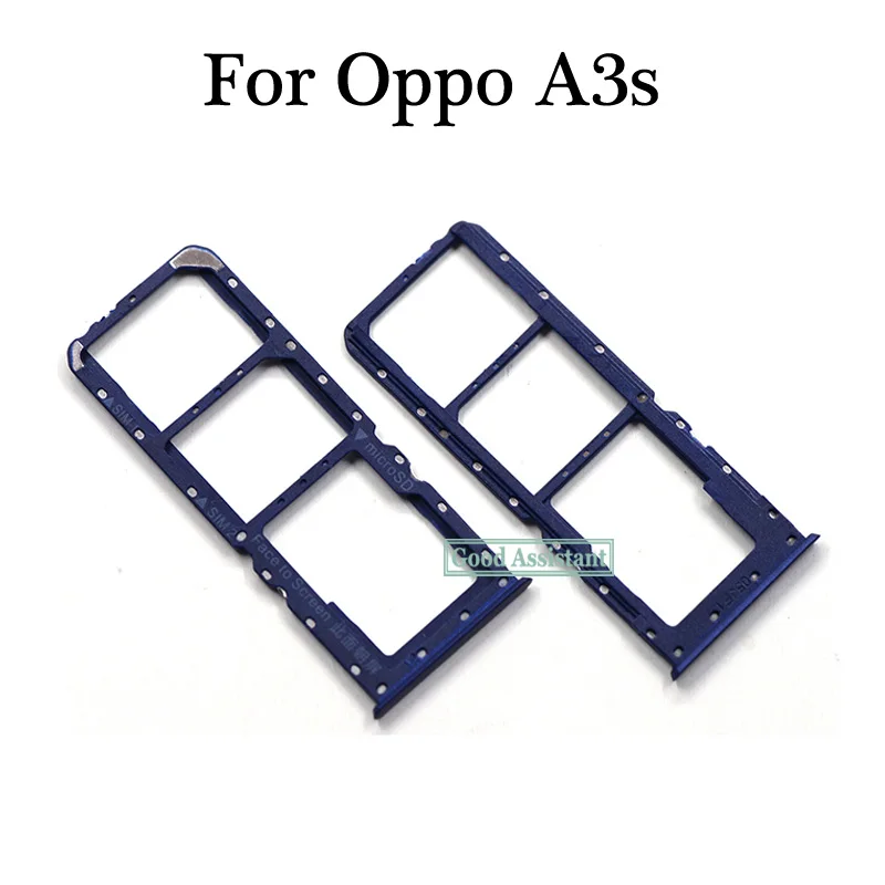 Для Oppo A3s/для A2 Pro Sim Tray держатель карт Micro SD слот запчасти адаптер карты|Корпусы и