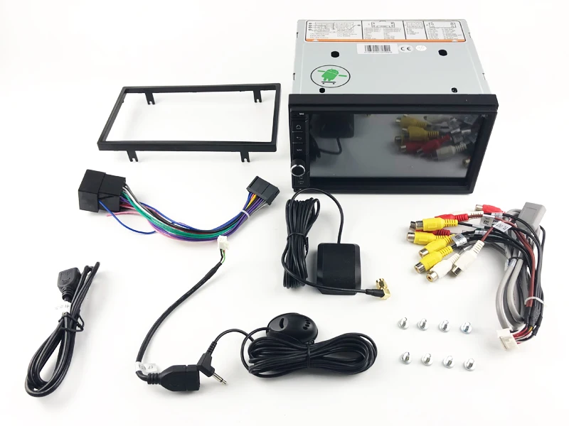 AVGOTOP Android 10 автомобильный DVD плеер мультимедиа для универсального 2G 16G Bluetooth радио