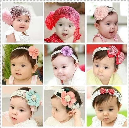 2017 Модные Детские аксессуары детские кружевные головные уборы для волос топ