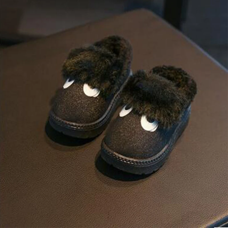 2016 Зима новый детский мультфильм водонепроницаемый теплый утолщение прекрасные