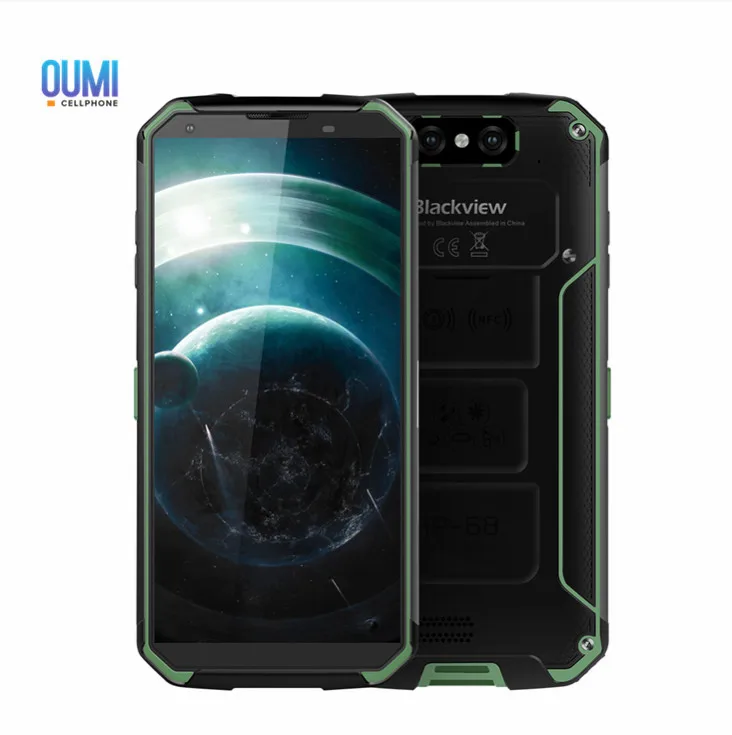 Blackview BV9500 10000 мАч мобильный телефон 5 7 &quotAndroid 8 1 MT6763T Octa Core 4 ГБ + 64 16MP двойная задняя