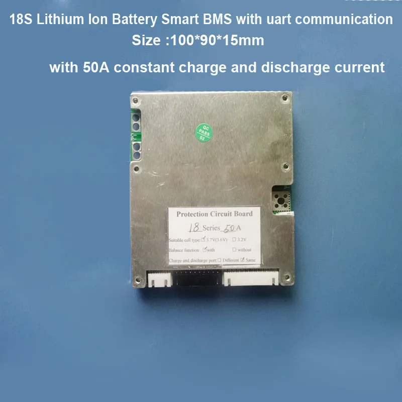 18 S 75 6 V умный литий ионный блок управления аккумулятором Bluetooth Мобильный BMS для