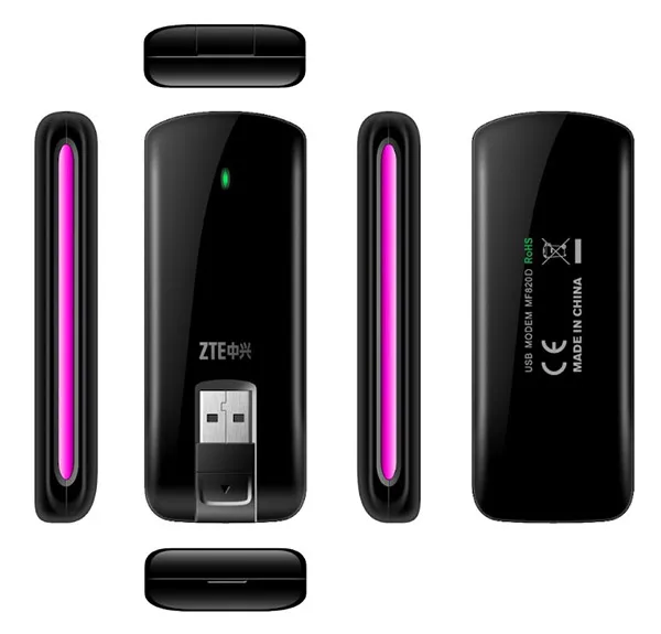 Разблокированный ZTE MF820 /MF820D 4G LTE модем 100 Мбит/с PK huawei E398 Wi-Fi беспроводной