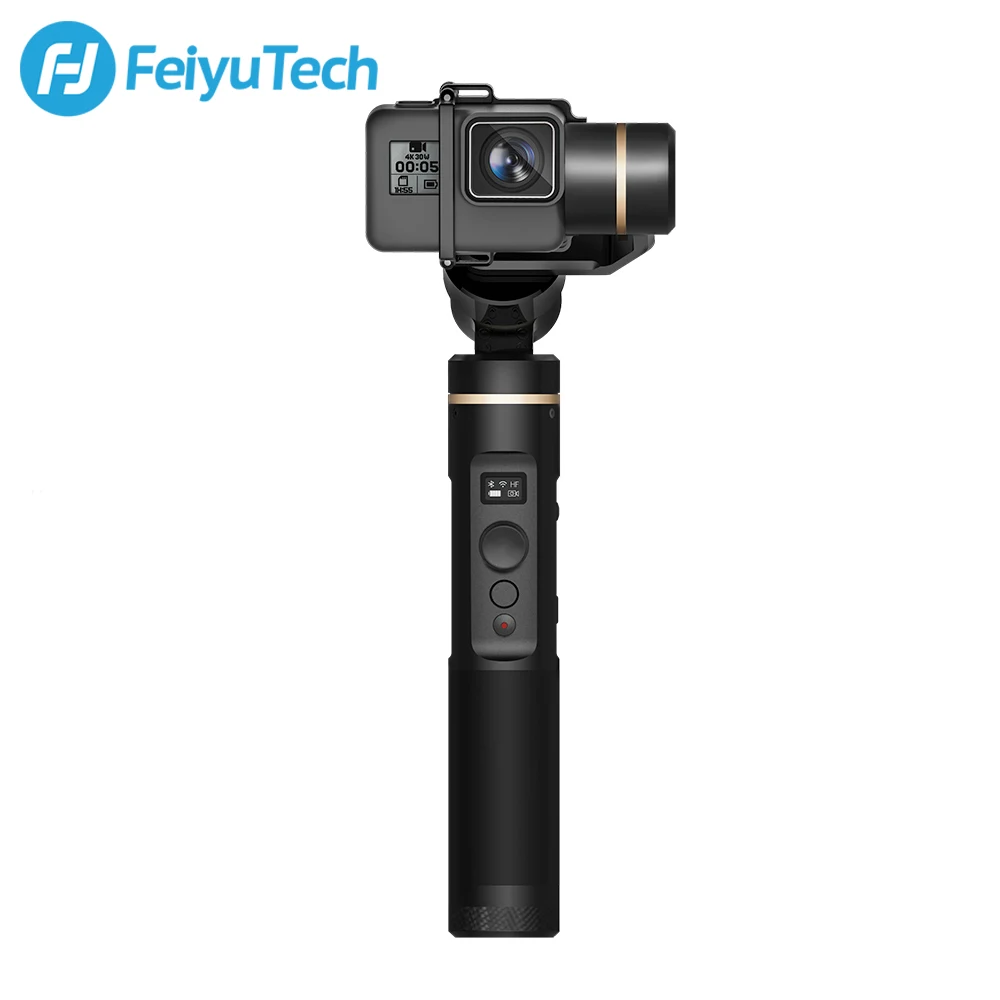 Стабилизатор для экшн камеры FeiyuTech G6 брызгозащищенный шарнирный стабилизатор Wi Fi
