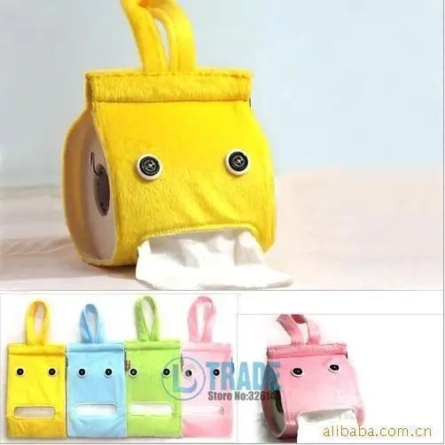 Free Shipping Retail Cartoon Elf Lounged Cloth Towels Pumping Tissue Storage Box -Drop #1062 | Дом и сад