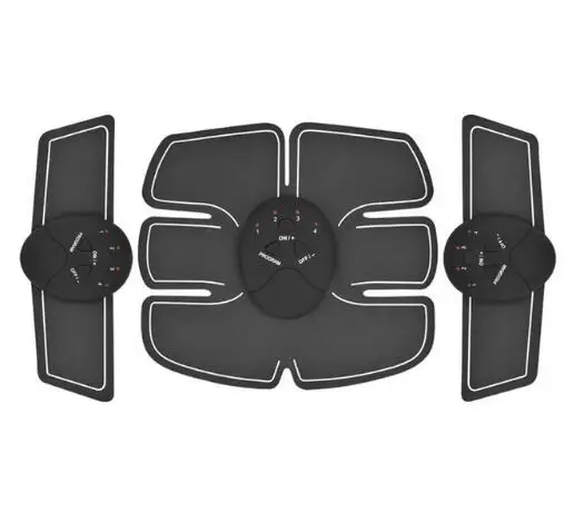 3 in 1 sets EMS беспроводной умный стимулятор мышц Abs тренажер для бедер ягодиц попа потеря веса коррекция фигуры массажер для похудения унисекс - Цвет: 3 in 1 sets