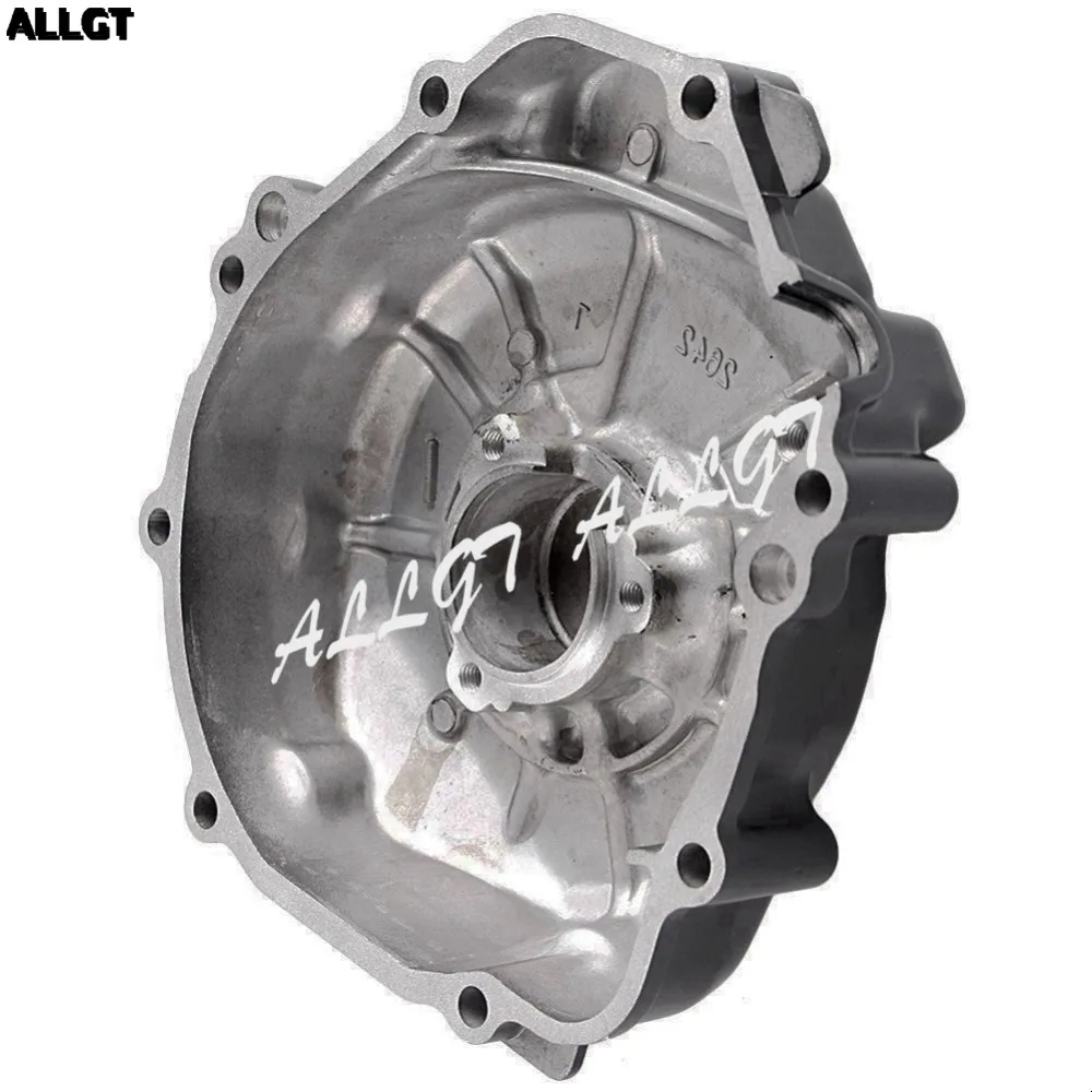 Черный левый Картер статора двигателя подходит для Suzuki GSXR 1000 2007 2008|crankcase|crankcase cover |