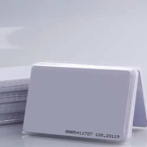 (10 шт./лот) 125 кГц RFID карты EM4100 близость белый тонкий ключ тег карта для контроля