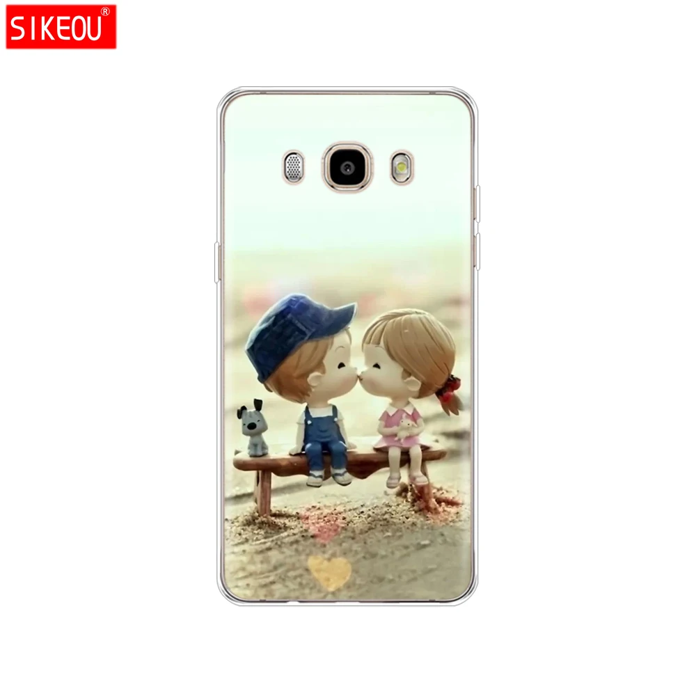 12088 Мягкий ТПУ силиконовый чехол для samsung Galaxy J7 чехол J710 J710F чехол для samsung J7 чехол в виде кошки цветка - Цвет: 12088