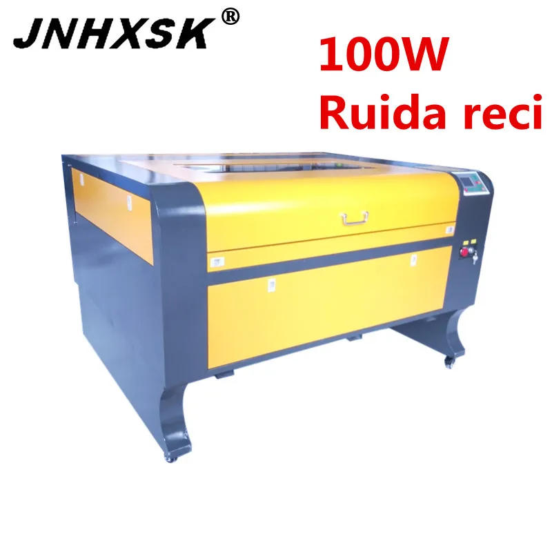 JNHXSK новый дизайн 100 Вт Reci W2 TS1080 1080 Лазерная гравировальная и режущая машина