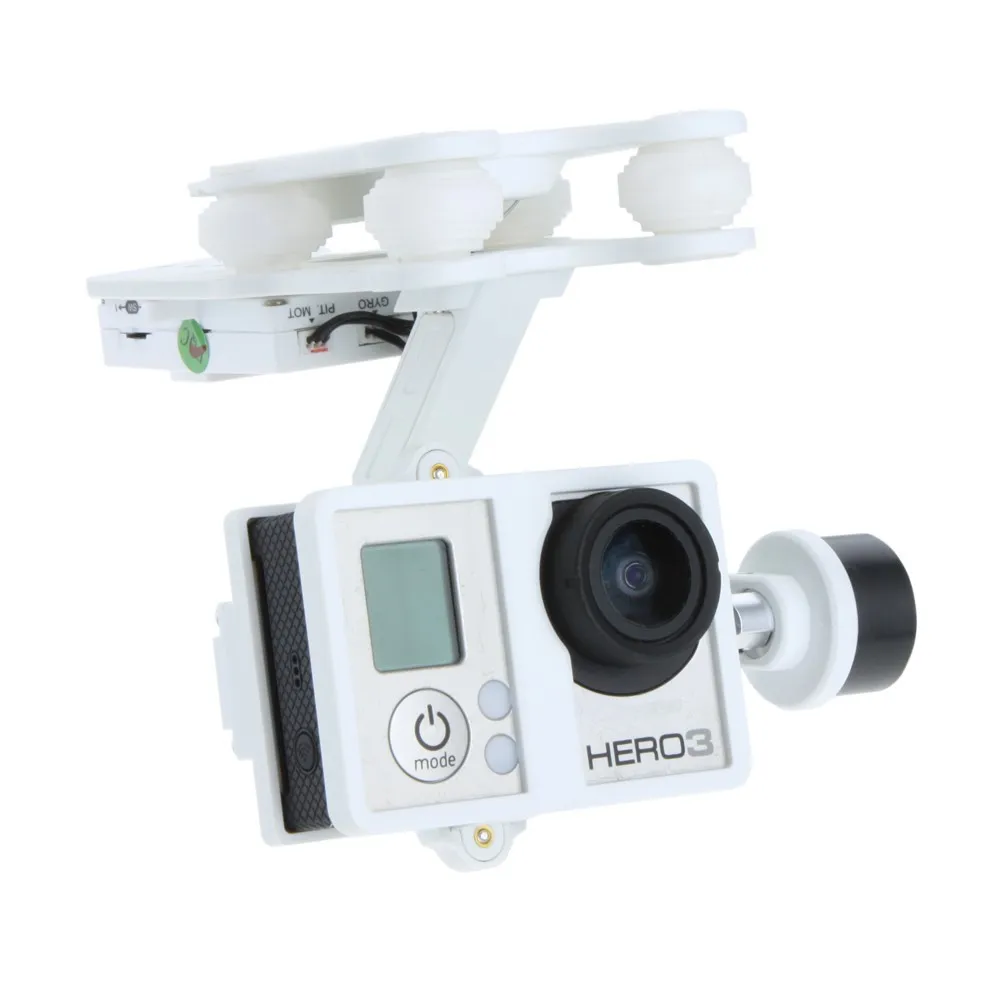 Квадрокоптер FPV Walkera G-2D бесщеточный карданный белый для iLook+ GoPro Hero 3 камера на Walkera QR X350 Pro H500