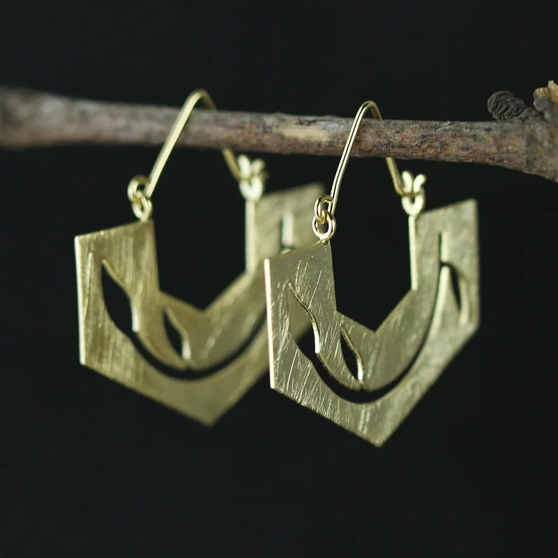 Женские серьги подвески в форме цветка INATURE из стерлингового серебра 925 пробы|Серьги| |