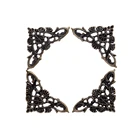 4 шт. бронзовая Шкатулка книга бабочка угловой кронштейн в античном стиле рамки аксессуары ноутбук меню декоративные протектор