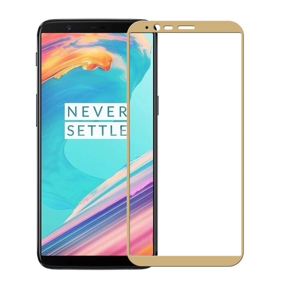 Klovrrd закаленное Стекло для OnePlus 5 т Экран протектор один плюс полное покрытие 6 01