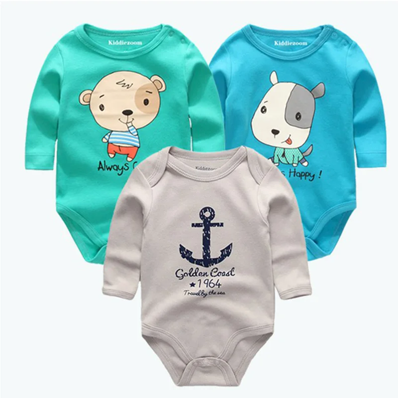 3 шт./лот Детский комбинезон с коротким рукавом из хлопка|baby rompers|baby rompers short sleevebaby