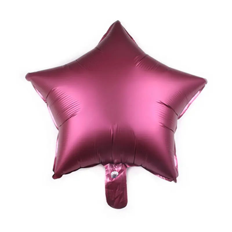 GOGO PAITY New 18-inch metallic five-pointed star aluminum balloon holiday party wedding decorative wholesale | Дом и сад