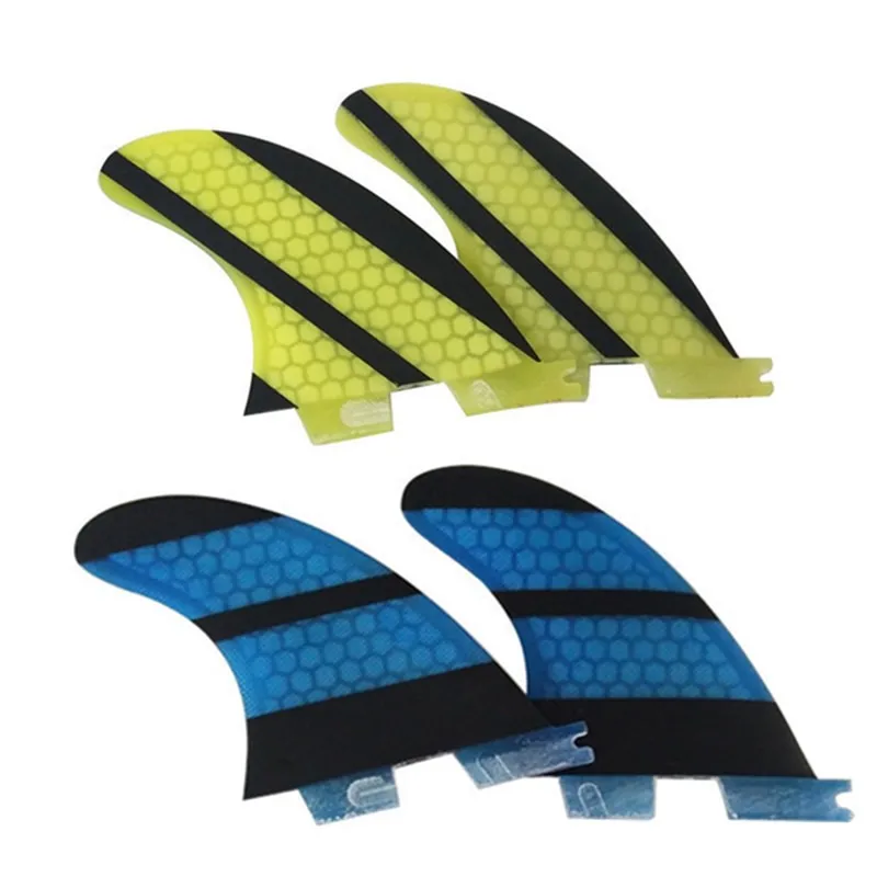 

Surf FCS 2 K2.1 rear Fin yellow Fibreglass Quilhas fcs ii K2.1 rear Fins Surf Board Quilhas Fins FCSII Fins in Surfing