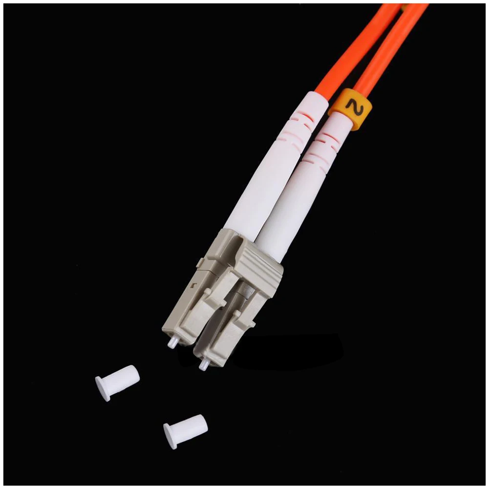 1M Jumper Cable Duplex Multimode LC-LC LC To Fiber Optic Optical Patch Cord |