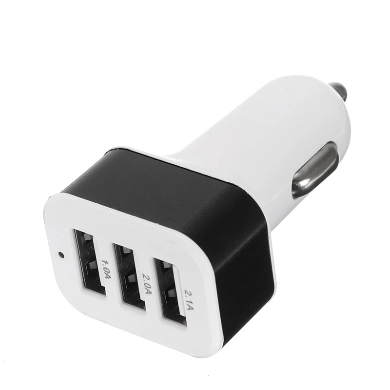 Высокое качество Bakeey 3USB порты 2.1A быстрая зарядка автомобильное зарядное
