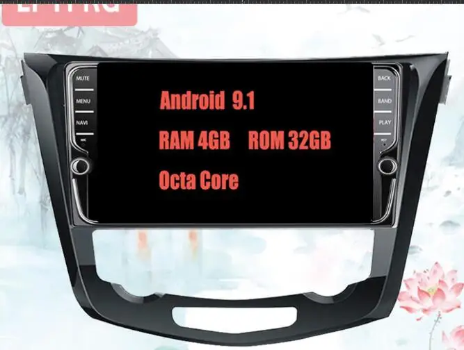 9.1 4G-32G 8 Автомобильный Android 9,1 dvd-плеер для Nissan X-trail XTrail X Trail T32 T31 Qashqai 9 дюймов gps навигация wifi 4G Sim Carplay головное устройство - Цвет: 9.1 4G-32G 8