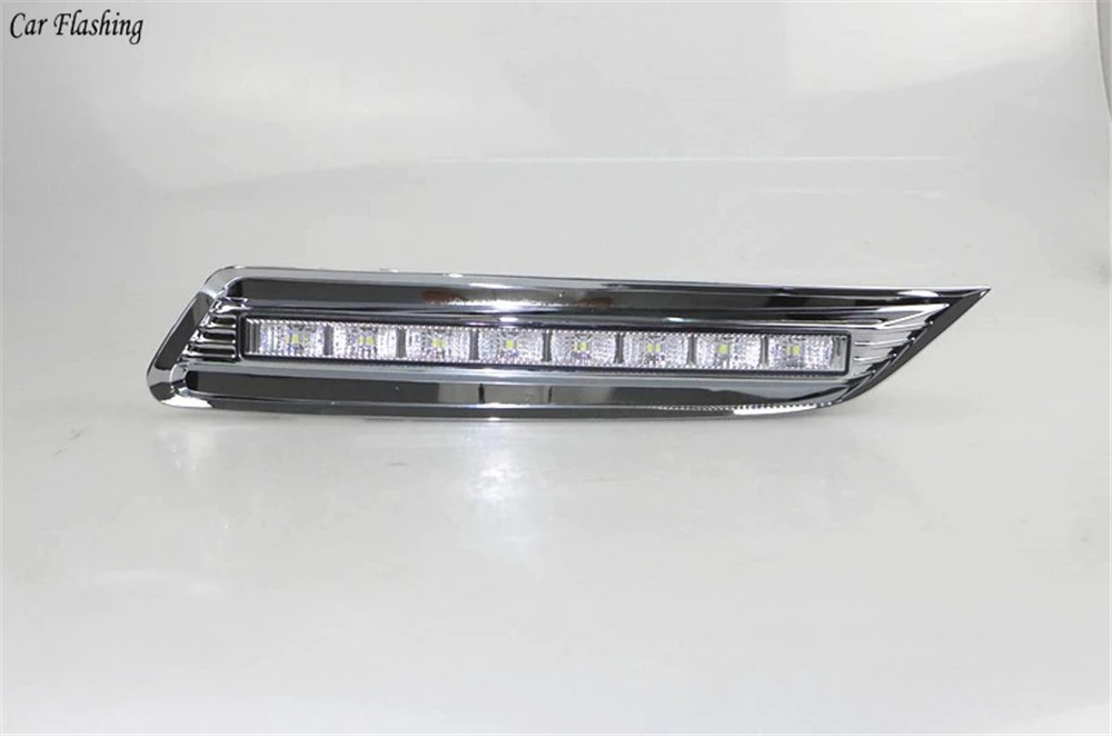 Автомобильная проблесковая 1 Набор для Honda 2011 2012 2013 светодиодный DRL Дневной