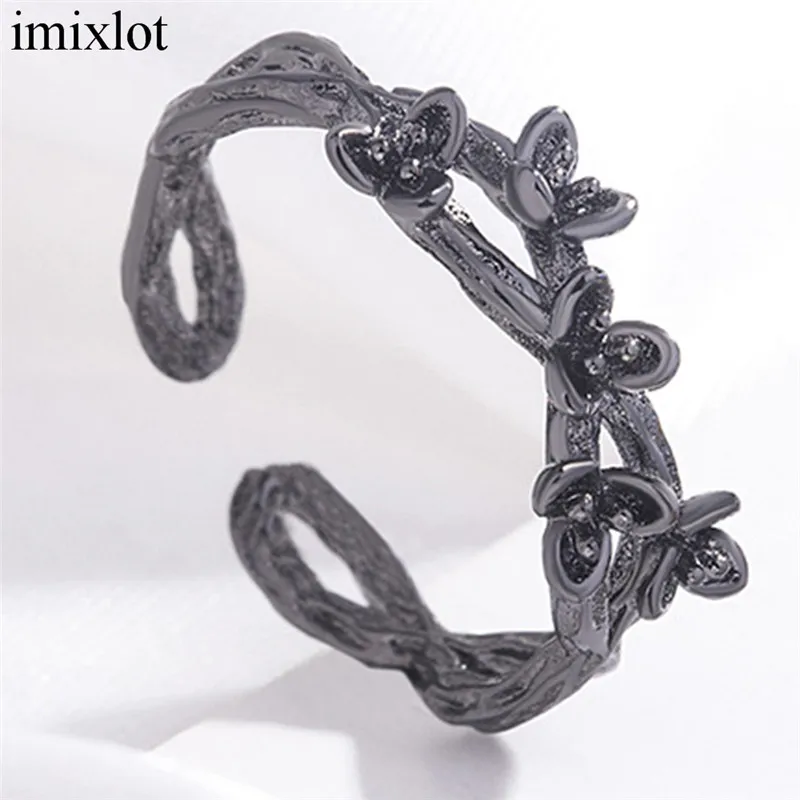 Медное кольцо imixlot в форме цветка лозы модное женское изысканное ювелирное