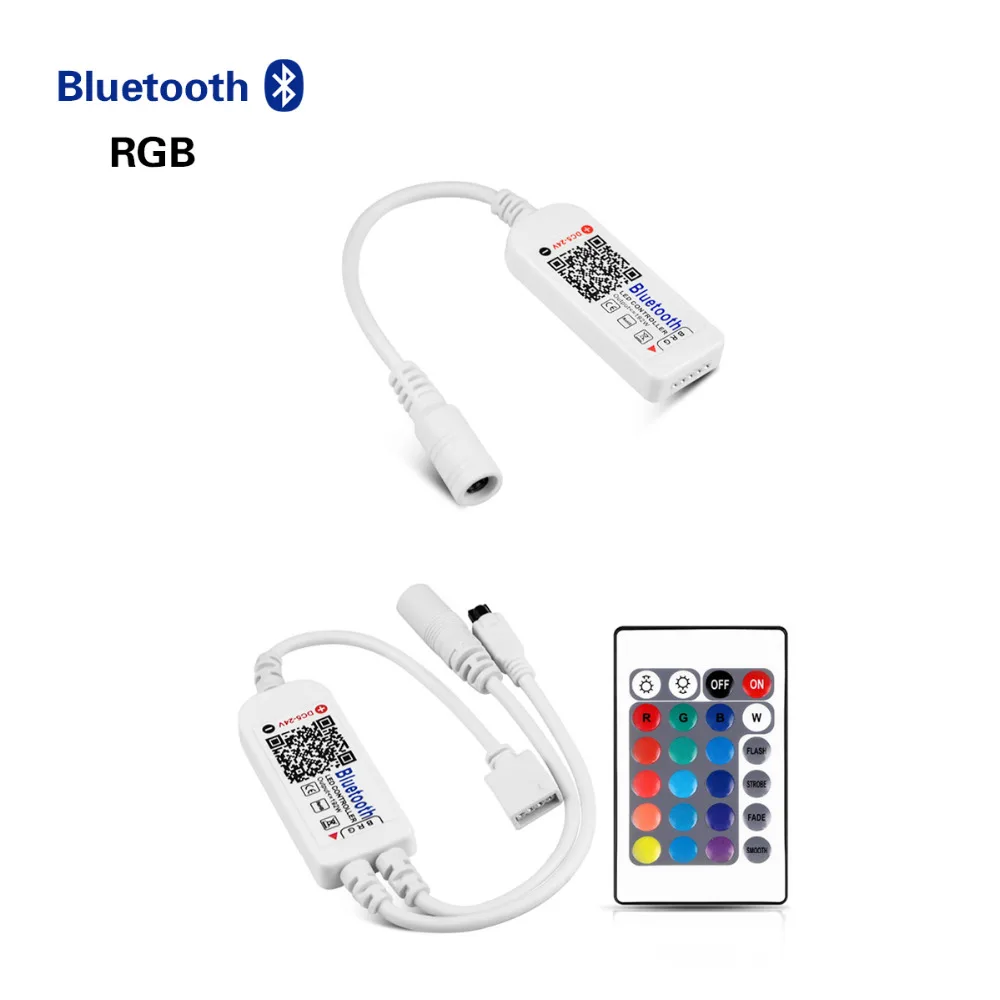 Светодиодный светильник 5 в пост. Тока 12 В 24 Wi Fi Bluetooth RGB RGBW управление через