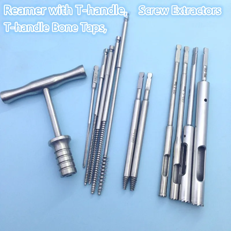 Best T handle Broken bone screw extractor Bone Taps/screw puller Slip Orthopedics Veterinary instrument |