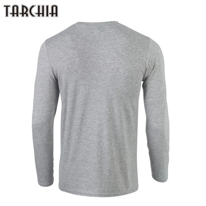 TARCHIA бренд Новое поступление я не сказать я Бэтмен Мужская одежда футболка с длинными рукавами хлопок плюс