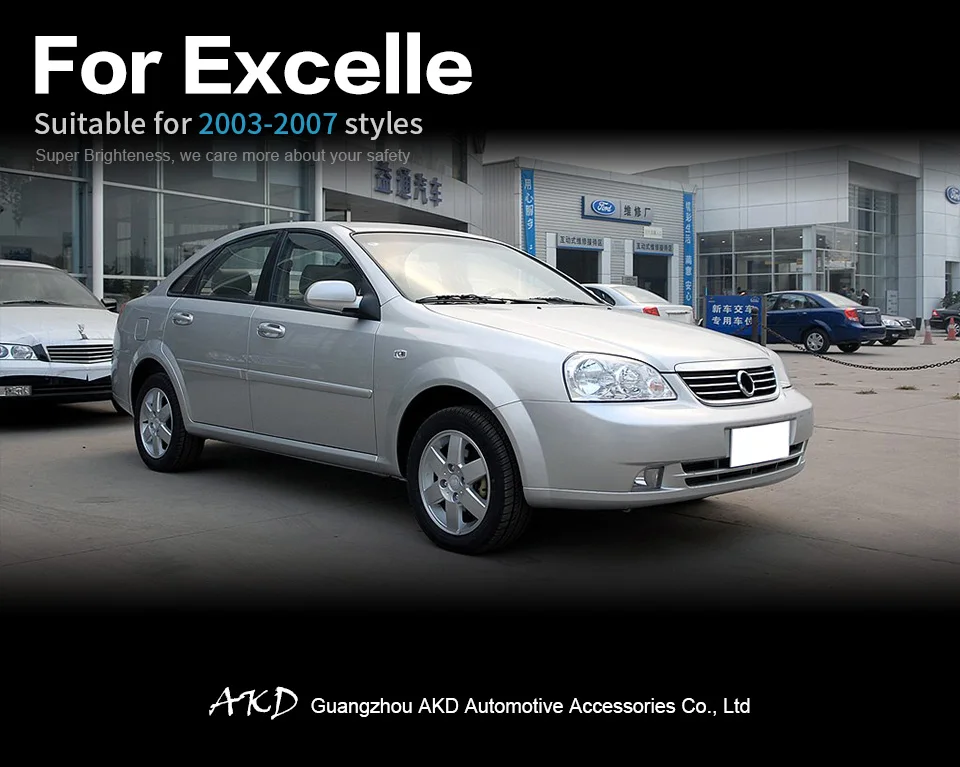 AKD Тюнинг автомобилей задние фонари для Buick Opel Excelle 2003 задние фонари светодиодный DRL ходовые огни Противотуманные фары с ангельскими глазками задняя парковка