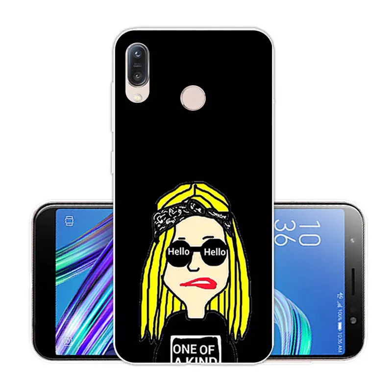 Чехлы для телефонов Asus Zenfone Max M1 ZB555KL 5 дюймов ASUS ZENFONE MAX силиконовый чехол Scenic Eagle Capa