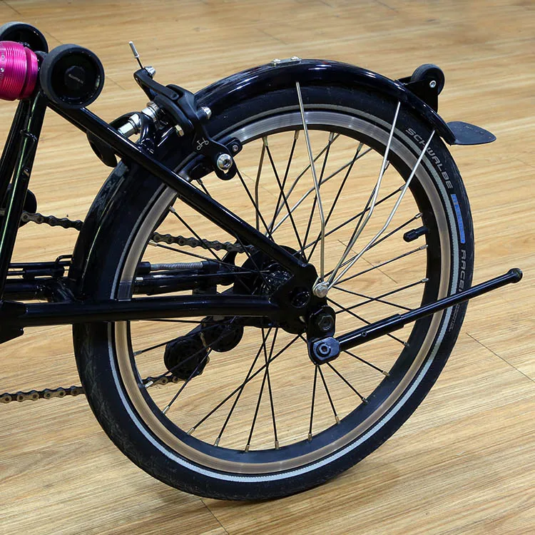 Титановая подставка для парковки для складного велосипеда Brompton