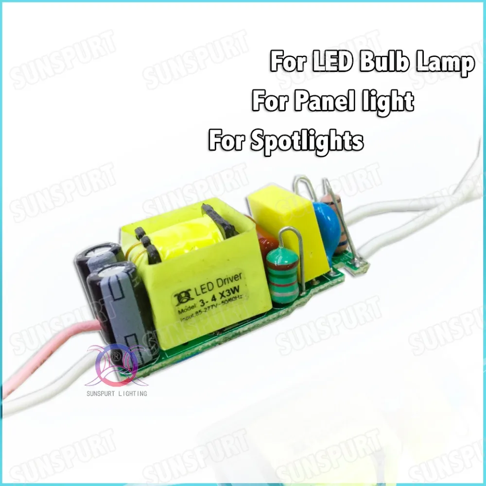 5 шт. от CE High PFC 10WCOB AC85 277V светодиодный драйвер 3 6Cx2W 450MA DC9 20V постоянного тока