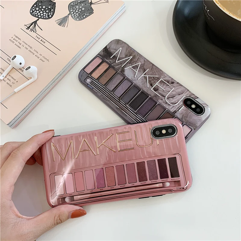 Для Huawei P30 P20 P30Pro палитра теней для век p20Pro P10 P10Plus глянцевый мягкий силиконовый