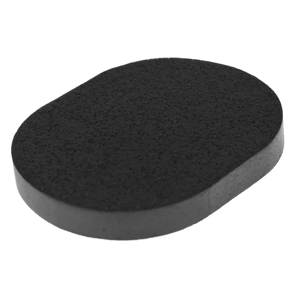 

HOT Girl Round Natural Black Bamboo Charcoa Sponges Face Washing Exfoliator Cleaning Washing Puff Sponge Useful
