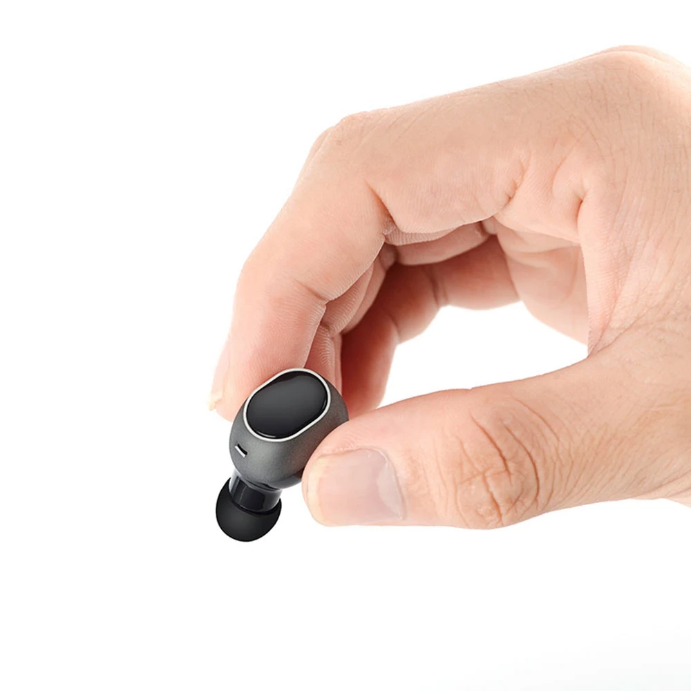 KISSCASE мини беспроводные Bluetooth наушники 3D стерео Беспроводные Руки бесплатно в ухо