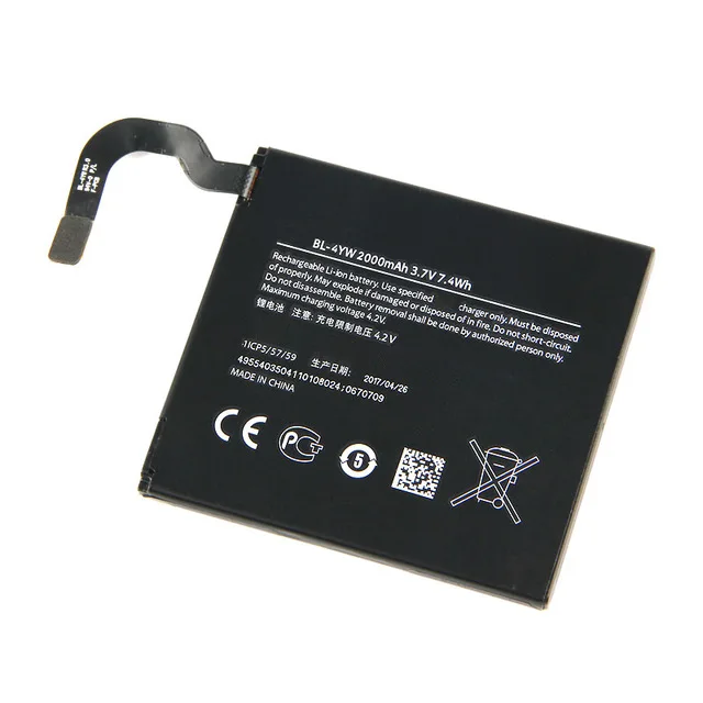 Оригинальный BL 4YW аккумулятора телефона для Nokia Lumia 925 T 2000 mAh BL4YW