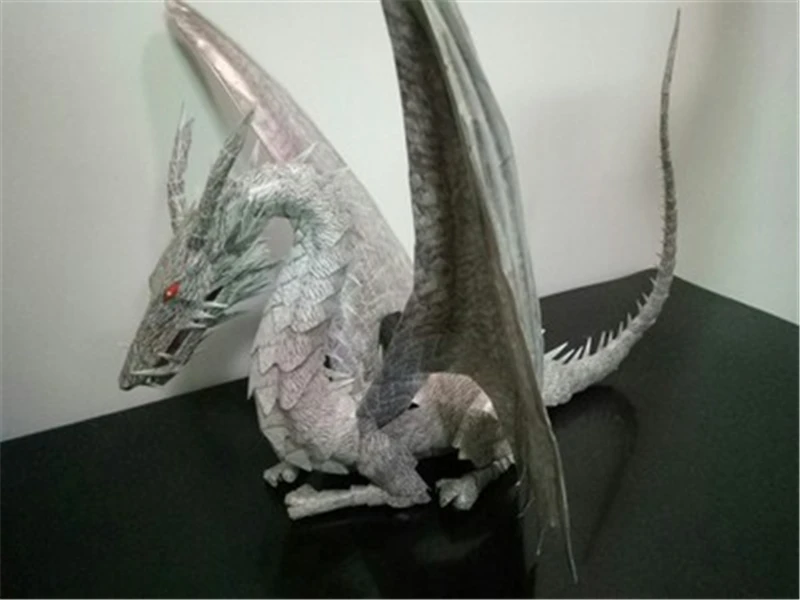 Дракон сказок из земного моря 3D Пазлы бумага летающие драконы модель наборы собрать головоломки подарки для взрослых игрушки обучающая коллекция