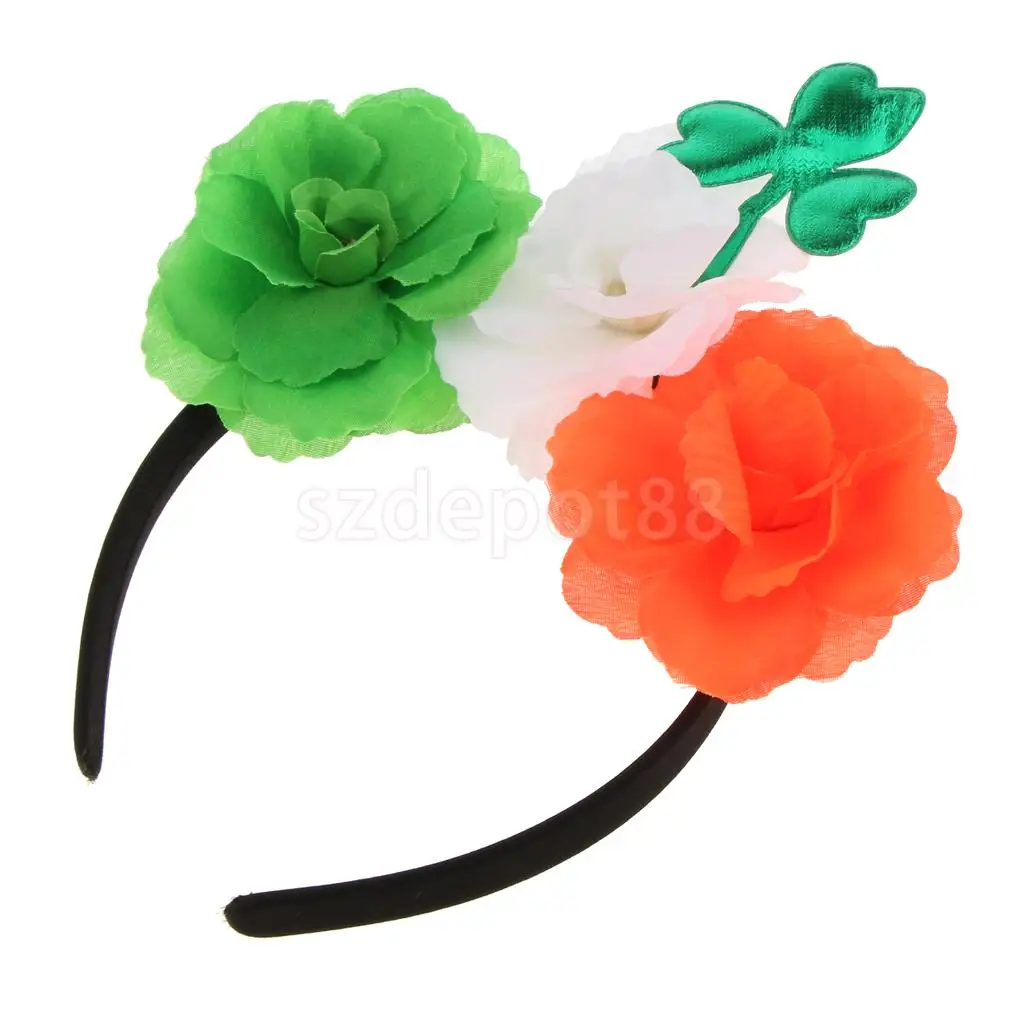 Женская повязка на голову с цветами и листьями|flower headband|headband flowerheadband green |