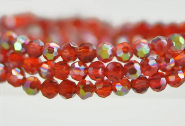 Бесплатная доставка, многокрасочные 8мм 30 штук чешских австрийских кристаллических бус, футбольный браслет, ожерелье, создание ювелирных изделий своими руками.