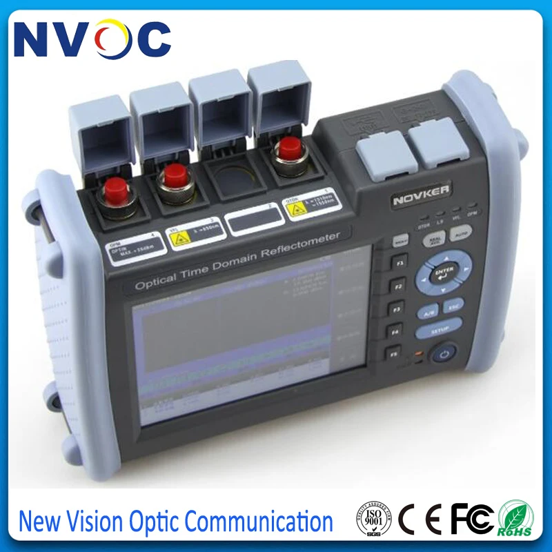 NK6000 850/1300/1310/1550nm 26/28/37/35dB оптического волокна мм 80 км и SM& MM OTDR тестер с VFL OPM светильник источник карта событий, OLT