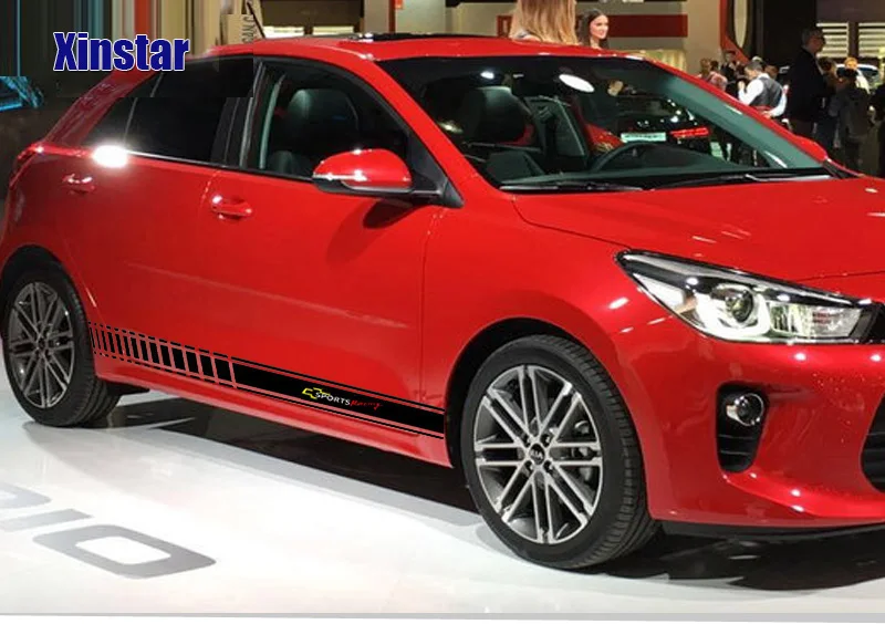 2 шт. Автомобильная боковая Наклейка для Chevrolet Cruze Captiva Lacetti Aveo Orlando Epica Camaro