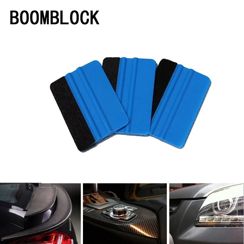1pcs 10cm*7.3cm Blue Scraper with felt edge Car tools For Hyundai I30 IX35 Nissan Juke Subaru Suzuki Vitara Swift Opel Insignia |